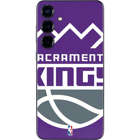 NBA Sacramento Kings Large Logo Galaxy S25 Skin